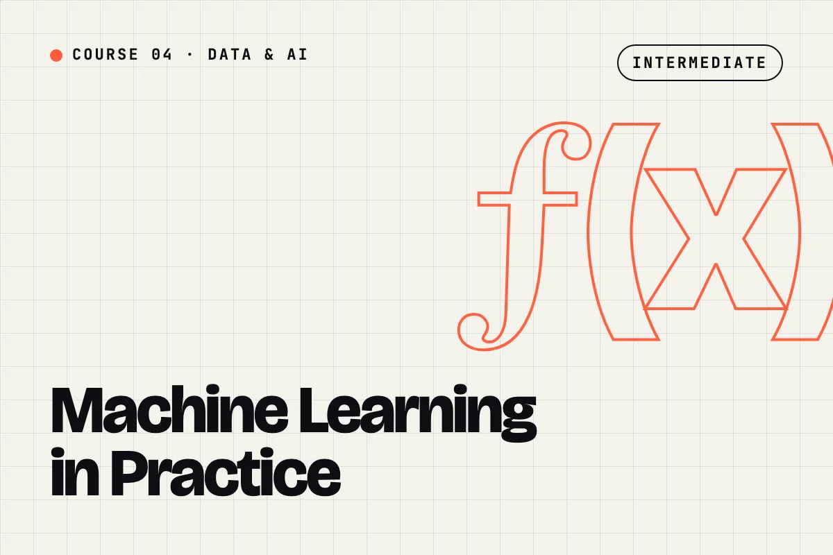 Machine Learning in Practice