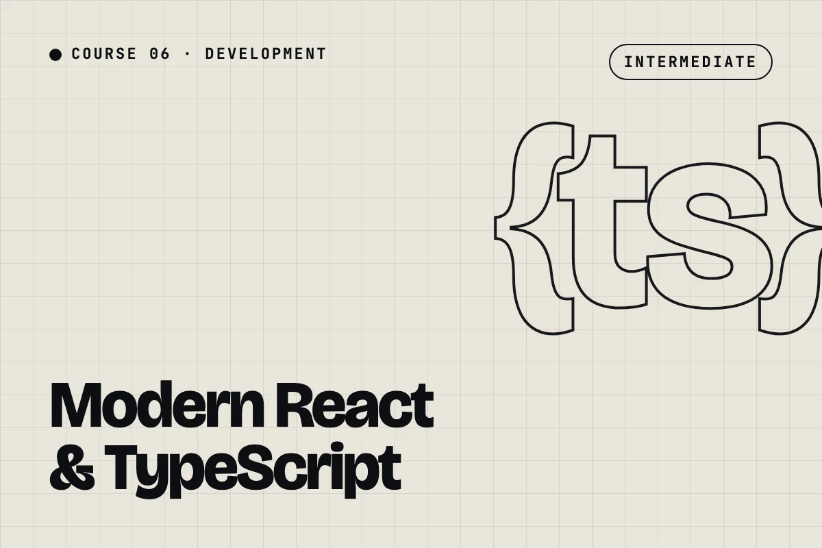 Modern React & TypeScript